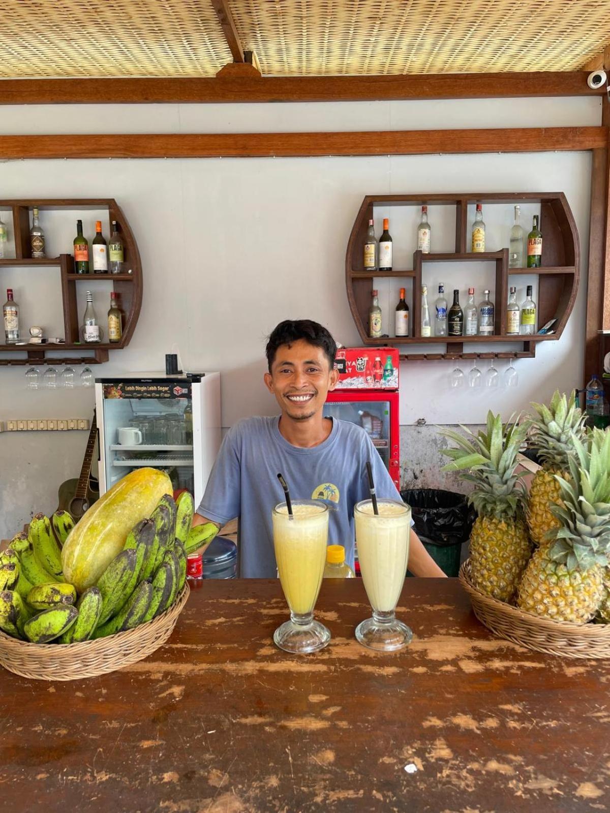 Sandy Beach Bungalows Gili Air Exterior foto