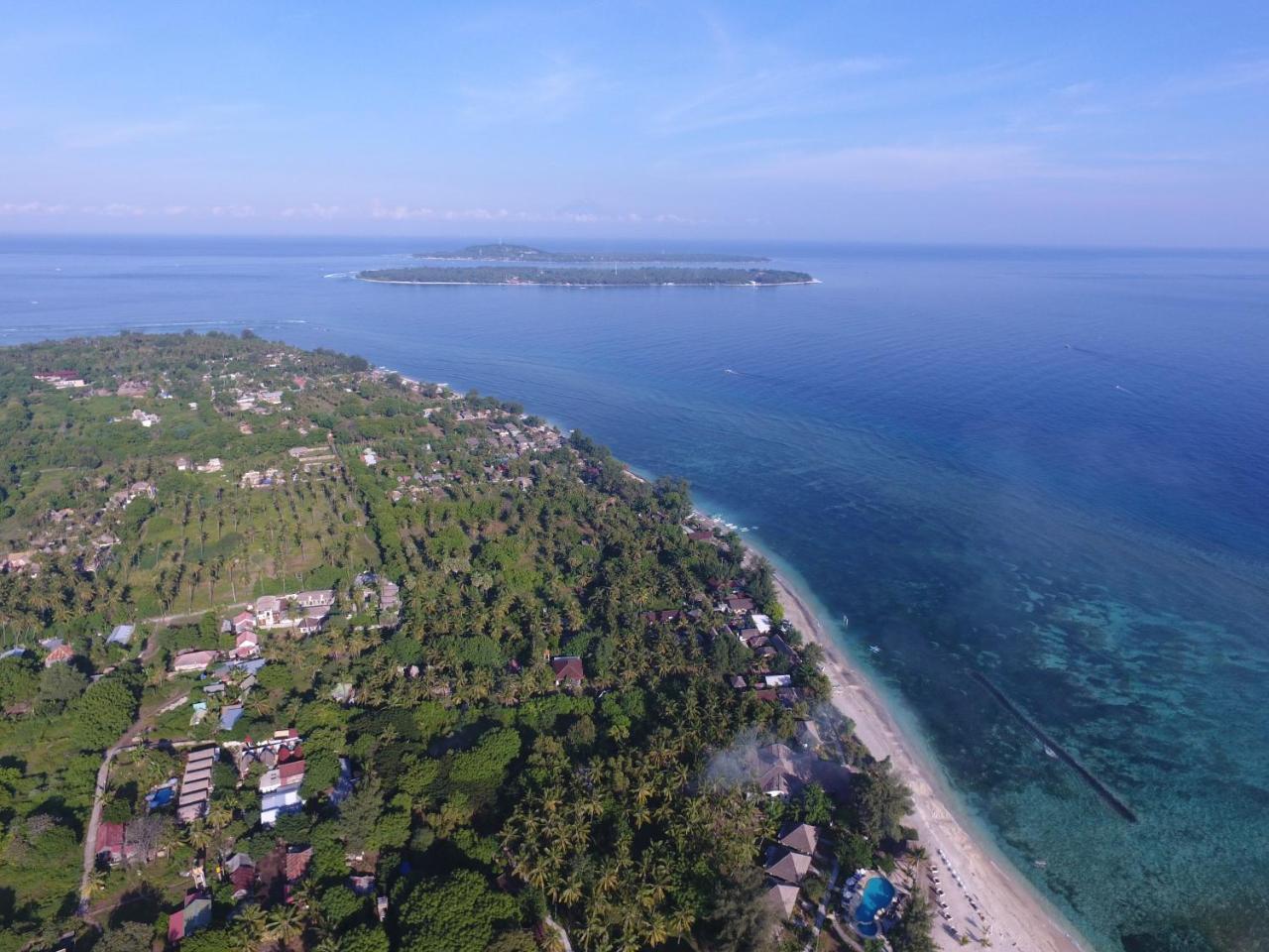 Sandy Beach Bungalows Gili Air Exterior foto